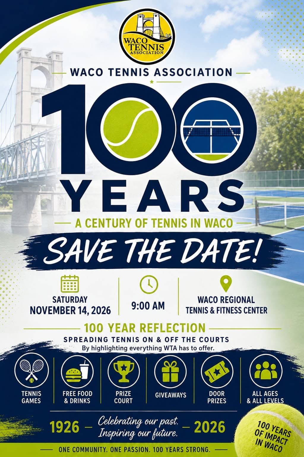 100 years - WTA poster